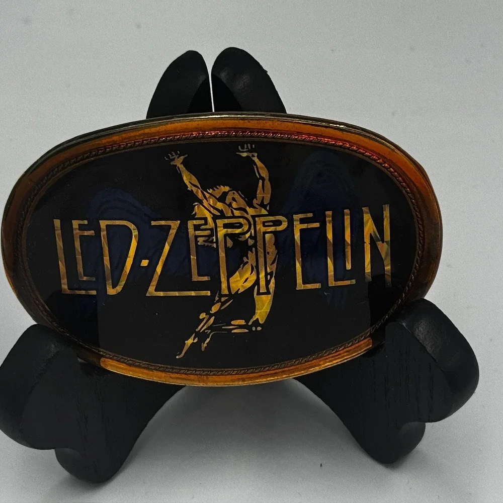 Vintage 1977 Led Zeppelin Belt Buckle‎ Pacifica Mfg Swan Song Icarus 70s Rock